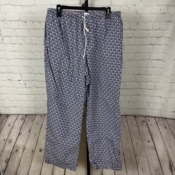 Vineyard Vines Sailboat Pajamas Drawstring Pants Size Medium - Picture 1 of 5